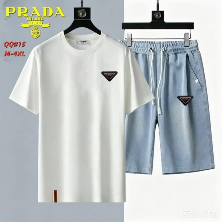 Picture of Prada Shirt Pant Suits _SKUPradaM-4XL12yr31724447